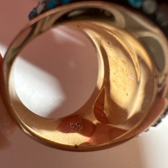 Swarovski Multi colour crystal Ring - Picture 8 of 10